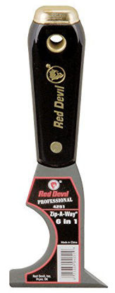 Picture of Red Devil 4251 6-in-1 Painter's Tool, 2.5", Black