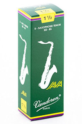 Picture of Vandoren SR2715 Tenor Sax JAVA Reeds Strength 1.5; Box of 5