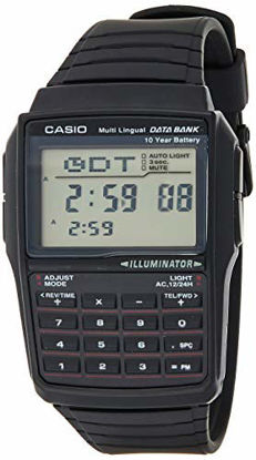Picture of Casio Men's DBC32-1A Data Bank Black Digital Watch