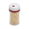 Picture of Goodcook Touch Shake-A-Pick Toothpick Dispenser, Small, White/Black