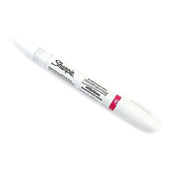 GetUSCart Sharpie Permanent Paint Marker, Fine Point, White Sold