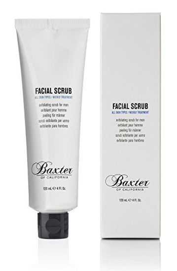 Picture of Baxter of California Exfoliating Facial Scrub for Men | Non-Drying with Walnut and Avocado Oil | All Skin Types | 4 Fl Oz