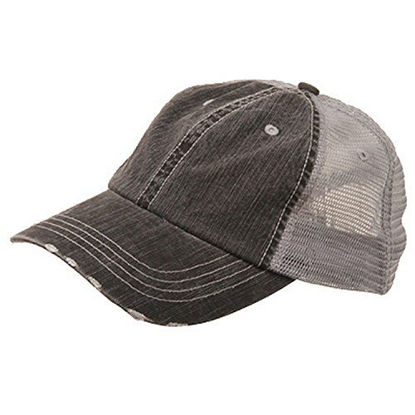 Picture of MG Low Profile Special Cotton Mesh Cap-Black W40S62B