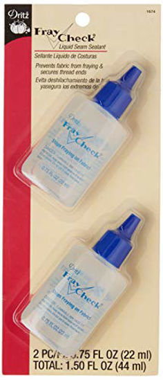 Picture of Dritz 1674 Fray Check Liquid Seam Sealant, 0.75-Fluid Ounce (2-Count)