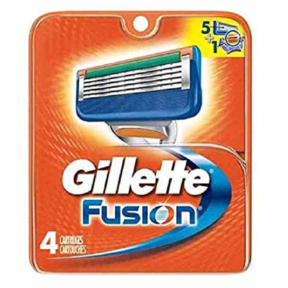 Picture of Gillette Fusion Blades 4 Cartridges
