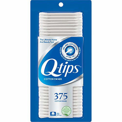 Picture of Q-tips Cotton Swabs, Original, 375 Count (Pack of 1)