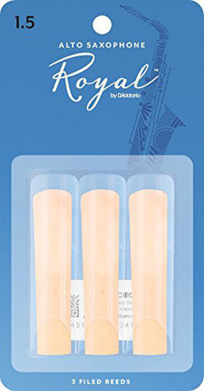 Picture of Royal by D'Addario Alto Sax Reeds, Strength 1.5, 3-pack