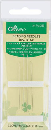 Picture of CLOVER Beading Needles, No. 10-13