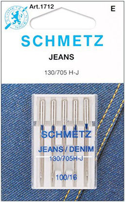 Picture of Euro-Notions 1712Jean & Denim Machine Needles-Size 16/100 5/Pkg