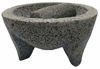 Picture of TLP Molcajete authentic Handmade Mexican Mortar and Pestle 8.5"