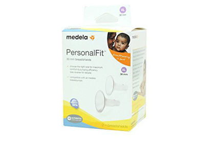 Picture of Medela PersonalFit Breastshields (2), Size: X-Large (30mm) in Retail Packaging (Factory Sealed) #87075