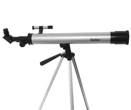 Picture of Vivitar TEL50600 60X/120X Telescope Refractor with Tripod (Black)