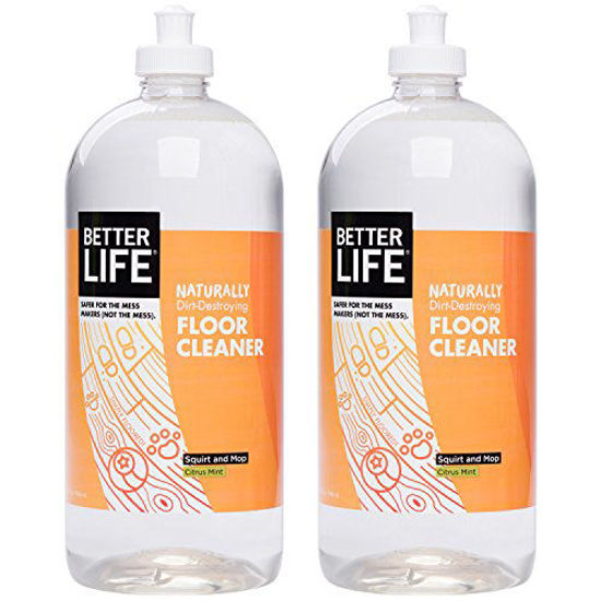 Picture of Better Life Naturally Dirt-Destroying Floor Cleaner, Citrus Mint, 32 Fl Oz (Pack of 2)