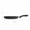 Picture of Ecolution EABK-5128 Non-Stick Fry Pan With Handle, Aluminum, 11", Black