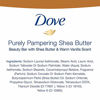 Picture of Dove Beauty Bar for Softer Skin Shea Butter More Moisturizing Than Bar Soap 3.75 oz 8 Bars