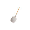 Picture of "American Metalcraft 3512 35.5"" Aluminum Pizza Peel with 19"" Wood Handle, 12"" x 14"" Medium Blade", Silver