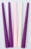 Picture of Christmas Advent Candles (Set of 5)