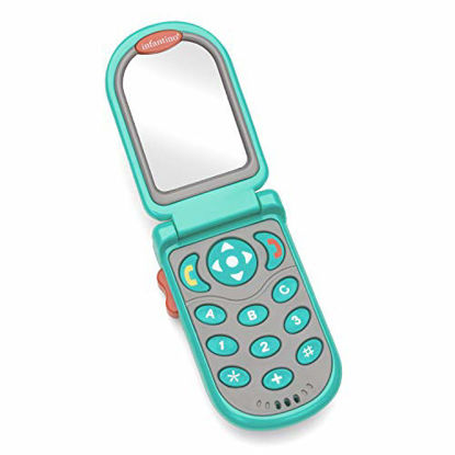 Picture of Infantino Flip and Peek Fun Phone, Teal