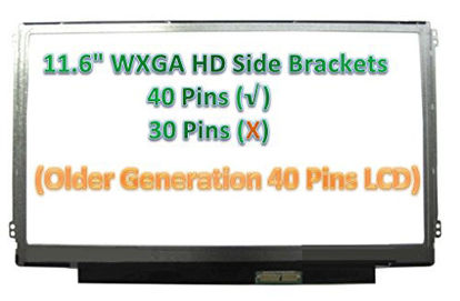 Picture of AU OPTRONICS B116XW03 V.1 SIDE BRACKETS LAPTOP LCD SCREEN 11.6" WXGA HD LED (SUBSTITUTE REPLACEMENT LCD SCREEN ONLY. NOT A LAPTOP ) (WILL NOT WORK FOR V.2)