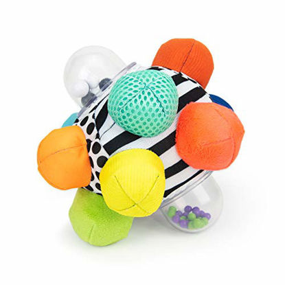 Picture of Sassy Developmental Bumpy Ball | Easy to Grasp Bumps Help Develop Motor Skills | for Ages 6 Months and Up | Colors May Vary