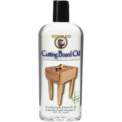 Picture of Howard Products BBB012 Cutting Board Oil, 12 oz
