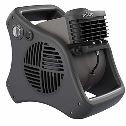 Picture of Lasko 7050 Misto Outdoor Misting Fan - Features Cooling Misters, Ideal for Camping, Patios, Picnics, & more