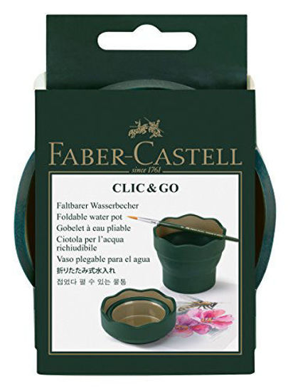 Picture of Faber-Castell Clic & Go Artist Water Cup - Dark Green