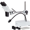 Picture of AmScope SE420Z Professional Binocular Stereo Microscope, WF10x and WF20x Eyepieces, 20X and 40X Magnification, 2X Objective, Tungsten Lighting, Boom-Arm Stand, 110V-120V