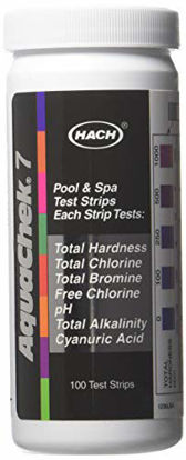 Picture of AquaChek 551236 7-Way 100 Count Pool Water Test Strips