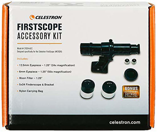 Picture of Celestron 21024-ACC FirstScope Accessory Kit (Black)