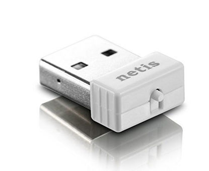 Picture of Netis WF2120 Wireless N150 Nano USB Dongle, Ideal for Raspberry, Windows, Mac OS, Linux, RTL8188CUS, Plug in and Forget