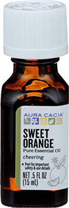 Picture of Aura Cacia Essential Oils - Sweet Orange - 0.5 oz (15 ml)