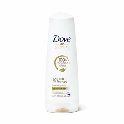 Picture of Dove Nutritive Solutions Dry Hair Conditioner for Frizzy, Unruly Hair Oil Therapy with Nutri-Oils Moisturizing Conditioner Formula for Smooth Hair 12 oz