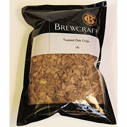 Picture of Moonshine Distiller Toasted-Oak-Chips American Toasted Oak Chips for Spirits/Wine/Brewing, 1/2 lb.