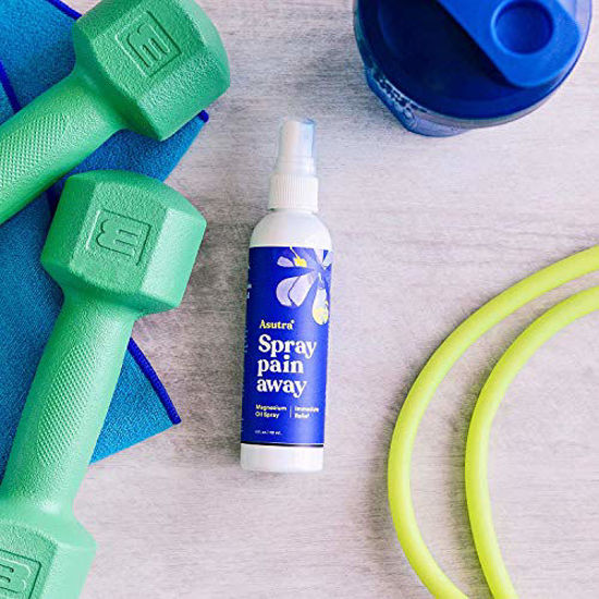 GetUSCart ASUTRA Topical Magnesium Chloride Oil Spray, 4 fl oz Rapid