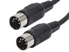 Picture of MIDI Cable with 5 Pin DIN Plugs 3 Feet (ft) Black (3 Pack)