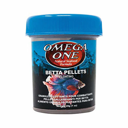 Picture of Omega One Betta Buffet 1.5mm Pellets, 1 oz