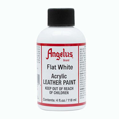 Picture of Angelus Leather Paint 4 oz Flat White