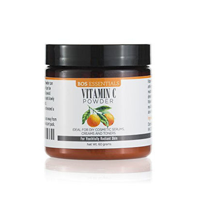 Picture of Ultra Fine Cosmetic Grade Vitamin C Powder | DISSOLVES INSTANTLY IN WATER | Finest quality available (325 MESH) | Make your own fresh and effective vitamin C serum