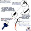 Picture of Pet Fit For Life 5 Piece Worms Teaser and Exerciser for Cat and Kitten - Cat Toy Interactive Cat Wand