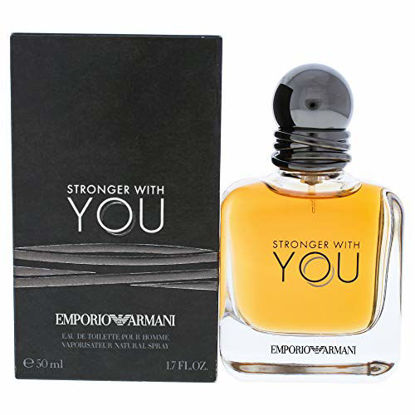 Picture of Emporio Armani Stronger With You for Men Eau de Toilette Spray, 1.7 oz