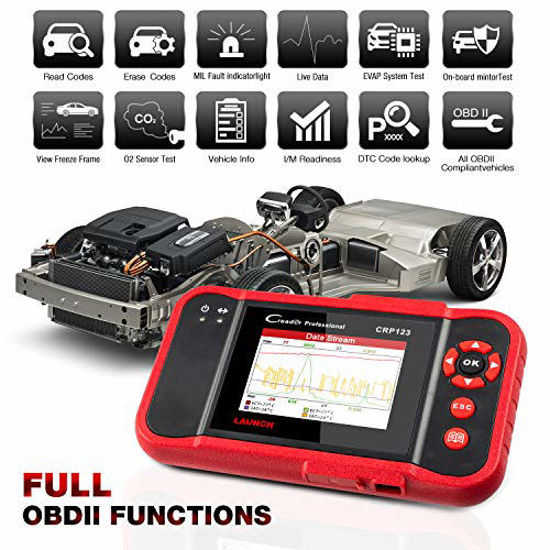 GetUSCart LAUNCH OBD2 Scanner CRP123 Diagnostic Scan Tool Engine