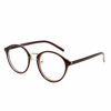 Picture of Cyxus Blue Light Blocking Glasses Women Computer Eyewear Man Clear Lens Eyeglasses Retro Round Frame