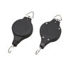 Picture of 4Pcs Retractable Plant Pulley Adjustable Hanging Flower Basket Hook Hanger for Garden Baskets Pots and Birds Feeder Hanging Basket Indoor Outdoor Decoration