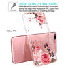 Picture of JAHOLAN iPhone 7 Plus Case, iPhone 8 Plus Case Girl Floral Clear TPU Soft Slim Flexible Silicone Cover Phone Case for iPhone 7 Plus iPhone 8 Plus - Rose Flower