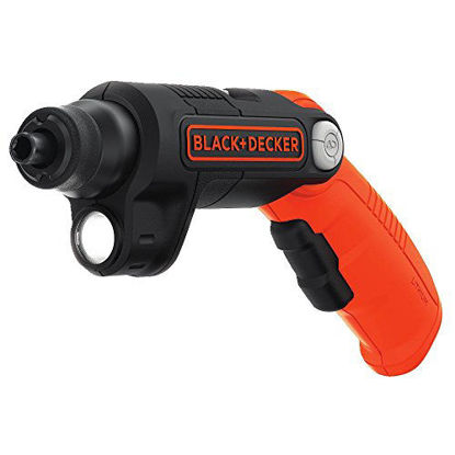 Picture of BLACK+DECKER 4V MAX Cordless Screwdriver with LED Light (BDCSFL20C)