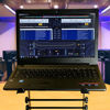 Picture of RockJam Portable DJ Laptop Stand With Adjustable Height, Anti-Slip Design, Works for Laptops, Controllers and CD players