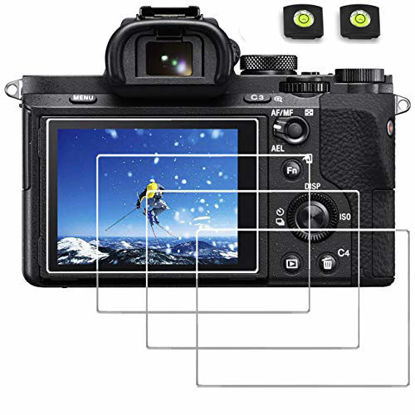 Picture of Screen Protector for Sony A7S III A7 III A7R Mark iii IV A7RIII A7R3 Alpha 7R IV A7RIV,debous Anti-scratch Hard Glass Cover for Sony A7III ILCE-7RM3 A7R III Mark iii A7R III 3 MKIII ILCE-7RM4
