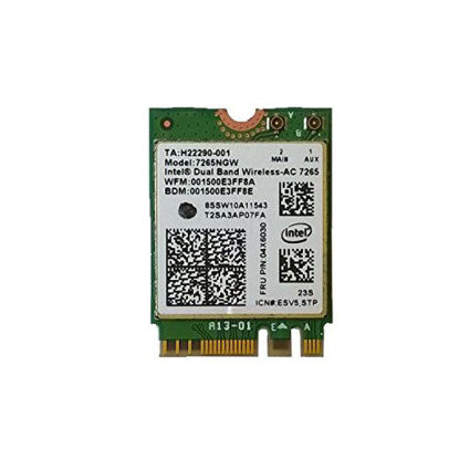 Picture of Wireless LAN Card Compatible Intel 7265AC for Lenovo Helix Gen 2 L450 L550 T450 T450S T550 T550s W550 W550S New X1 Carbon Gen 3 X250 X250s G70-70 G70-80 Z70-80 E450 E550 E450c E550c Yoga 14
