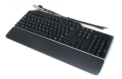 Picture of Genuine 1RW52 KB522 X20M8 7VHY1 Dell Business Multimedia USB Wired 104-Key 14-Hot Keys 2 USB Hub Keyboard Compatible Part Numbers: 1RW52, KB522, X20M8, 7VHY1